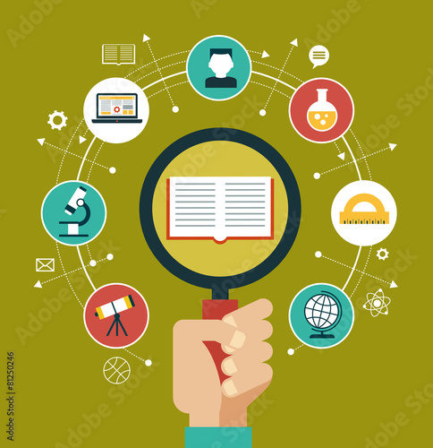 Icon concept education