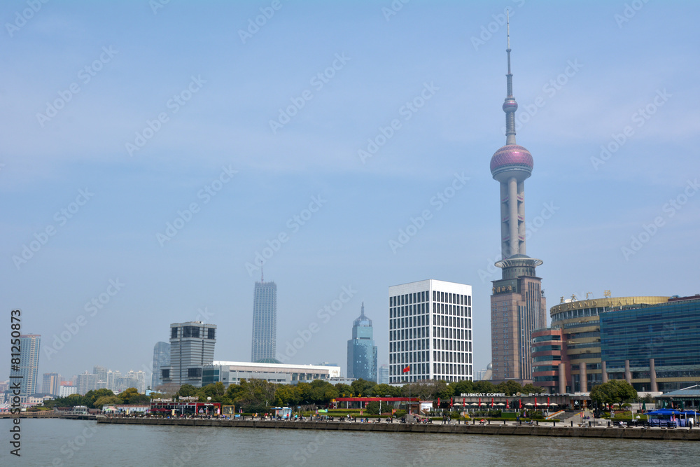 Obraz premium Shanghai - Pudong New Area