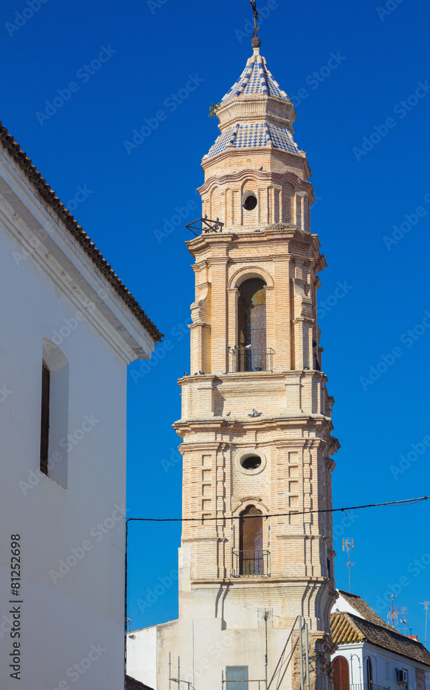 Church of el Carmen in the Andalusian city of Ecija, Spain