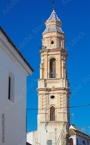 Church of el Carmen in the Andalusian city of Ecija, Spain