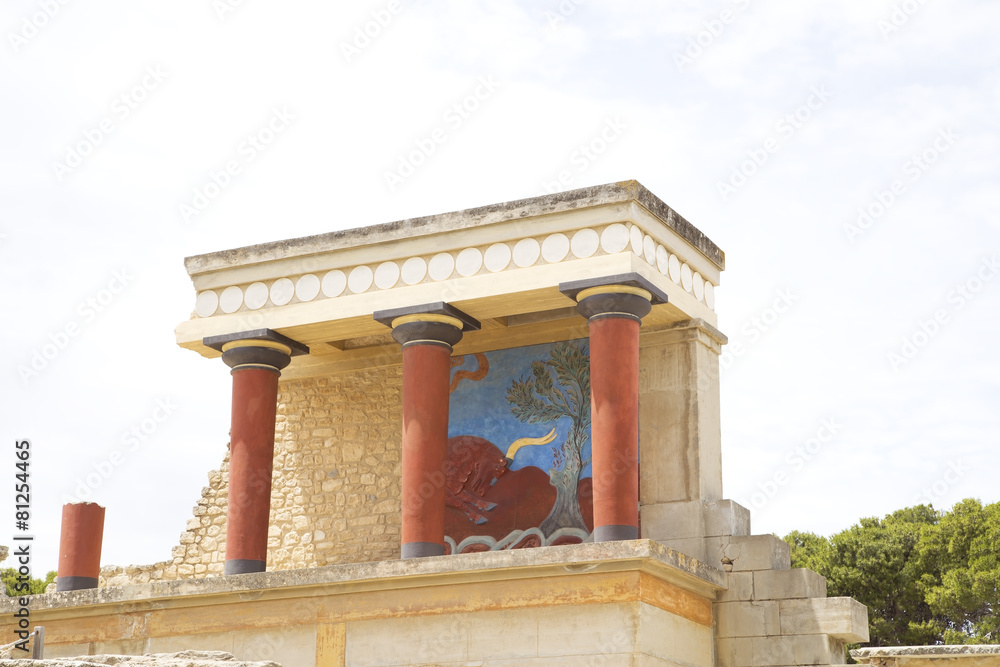 Knossos Palace at Crete
