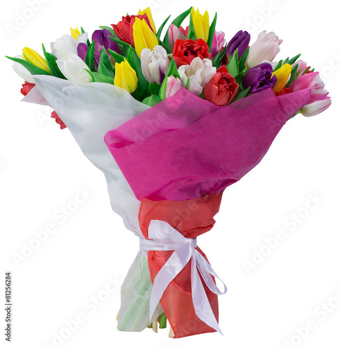 Fototapeta Naklejka Na Ścianę i Meble -  Bouquet of tulips