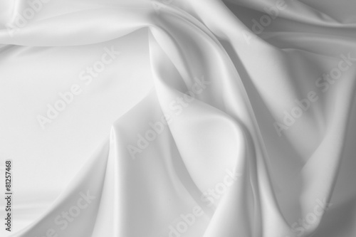 White silk fabric texture