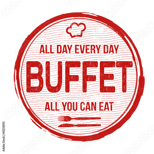 Buffet stamp