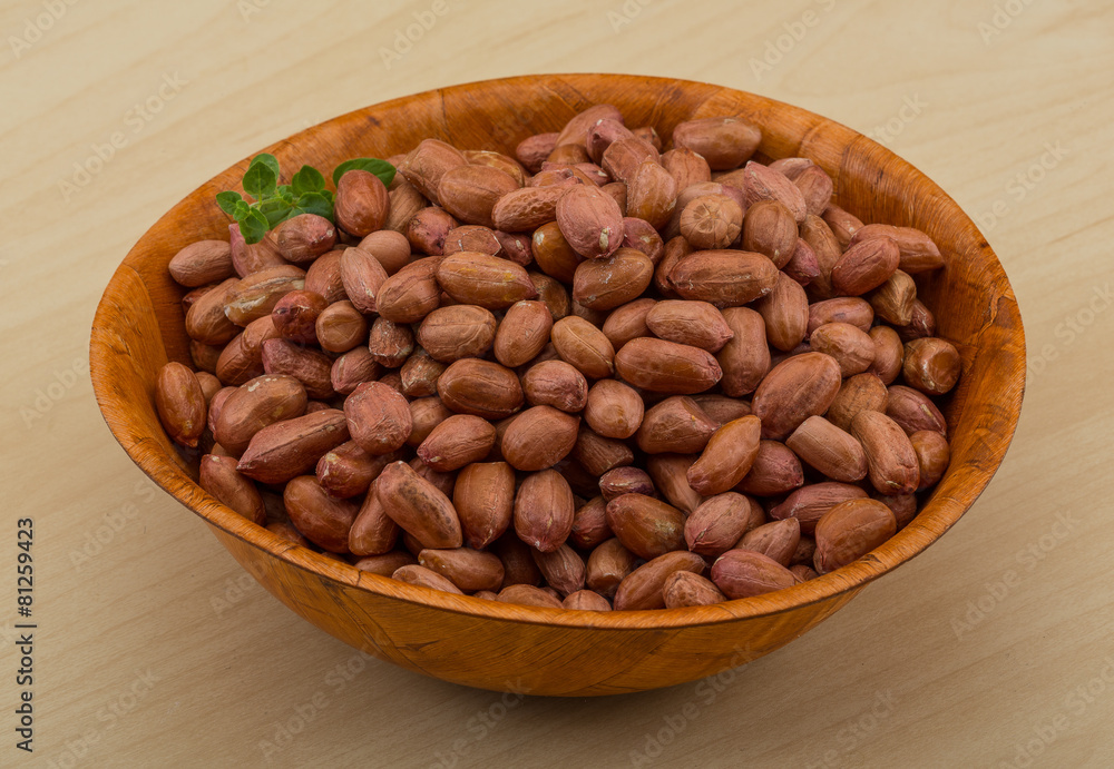 Peanut in the bowl Peanut in the bowl