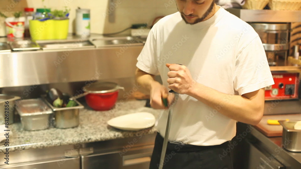 Chef sharpening knives Chef sharpening knives