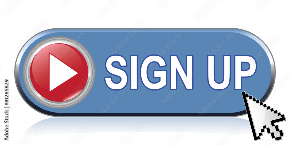 SIGN UP ICON SIGN UP ICON