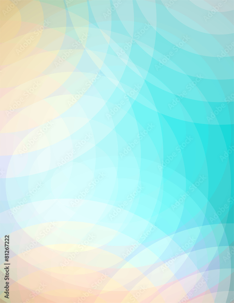 Abstract Soft Circles Background Illustration