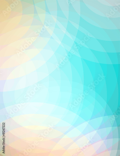 Abstract Soft Circles Background Illustration