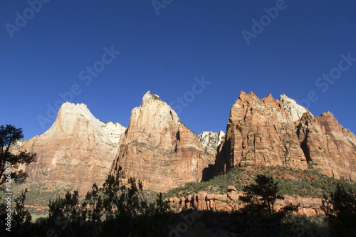 Court of the Patriarchs  Zion National Park