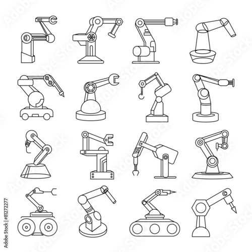 robot icons