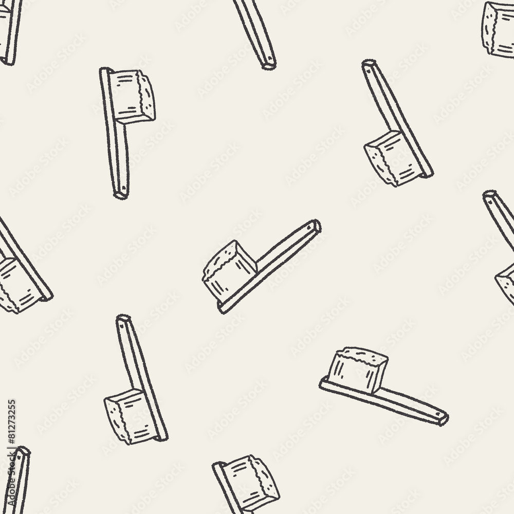 doodle brush seamless pattern background doodle brush seamless pattern background