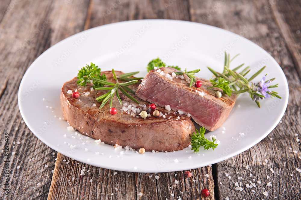 grilled beef steak grilled beef steak