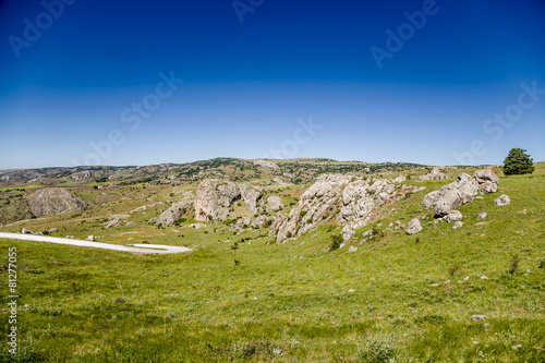 Highlands near the ancient Hattusa, Turkey photo