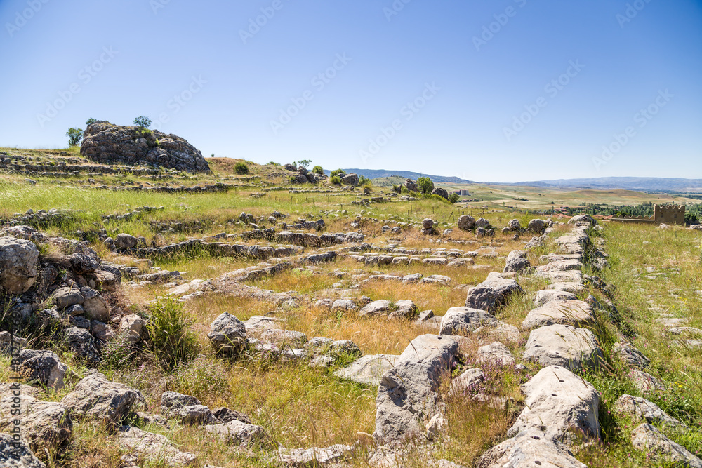Archaeological excavations of Hattusa, Turkey