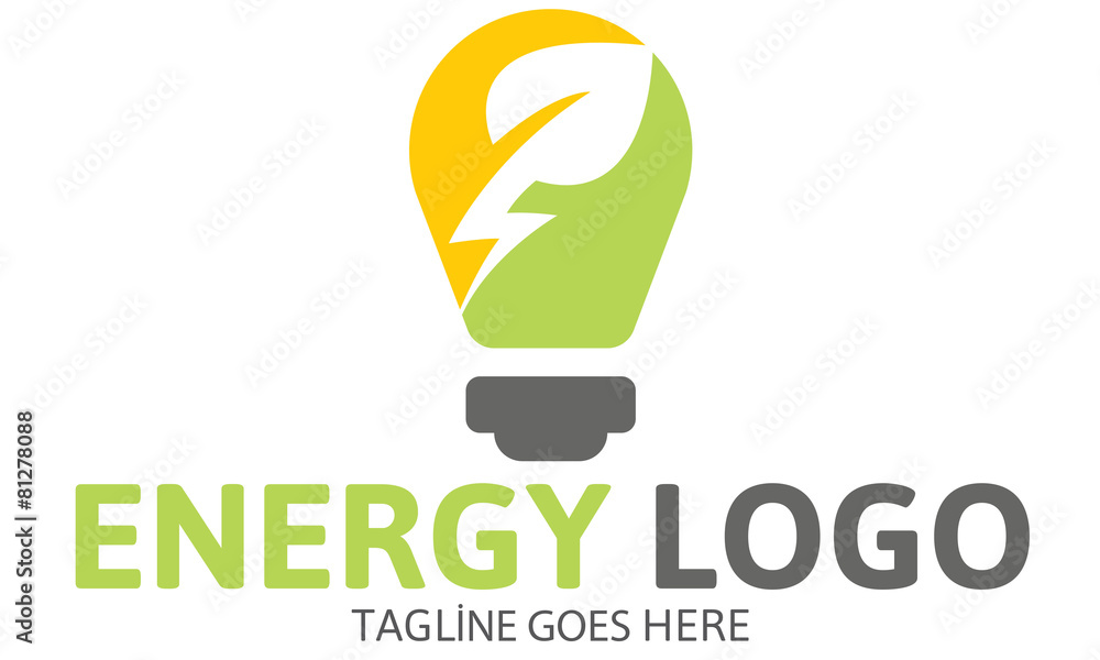 Energy Logo - obrazy, fototapety, plakaty 