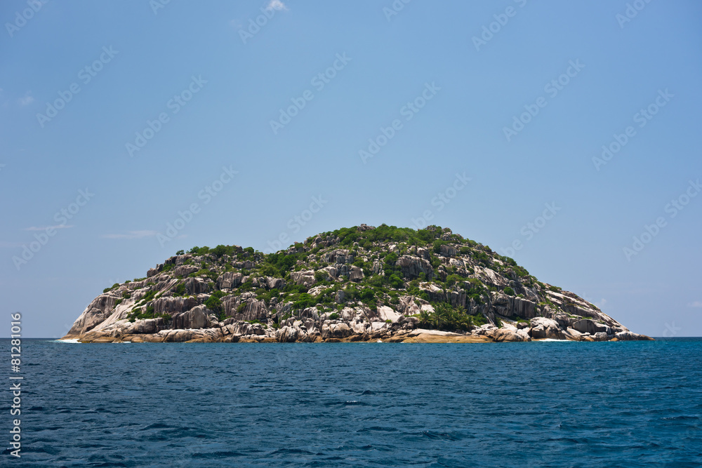 Island in the Indian ocean