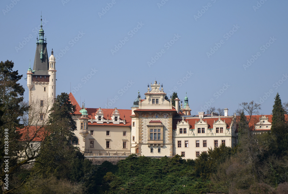 Pruhonice castle, Czech republic