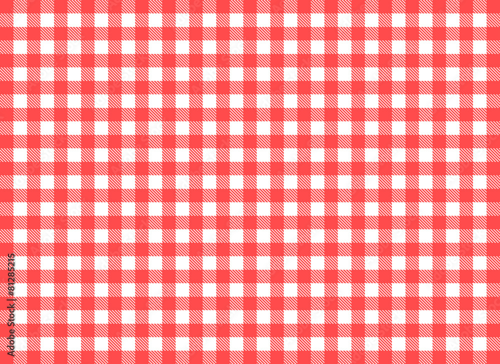 Karomuster rot und weiß Karomuster rot und weiß