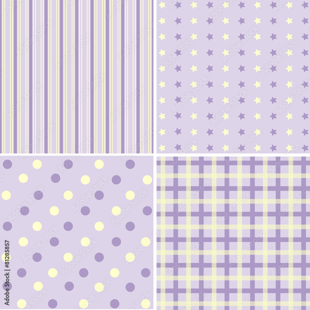 Set of 4 background patterns. Set of 4 background patterns.