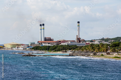 Fuel Plant on Coast of Curacao © dbvirago