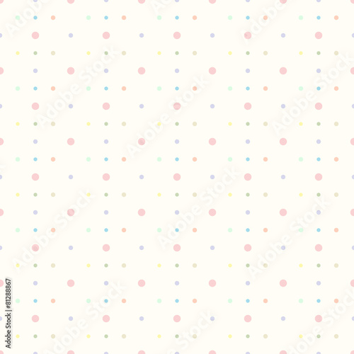 Multicolored dot background vector point
