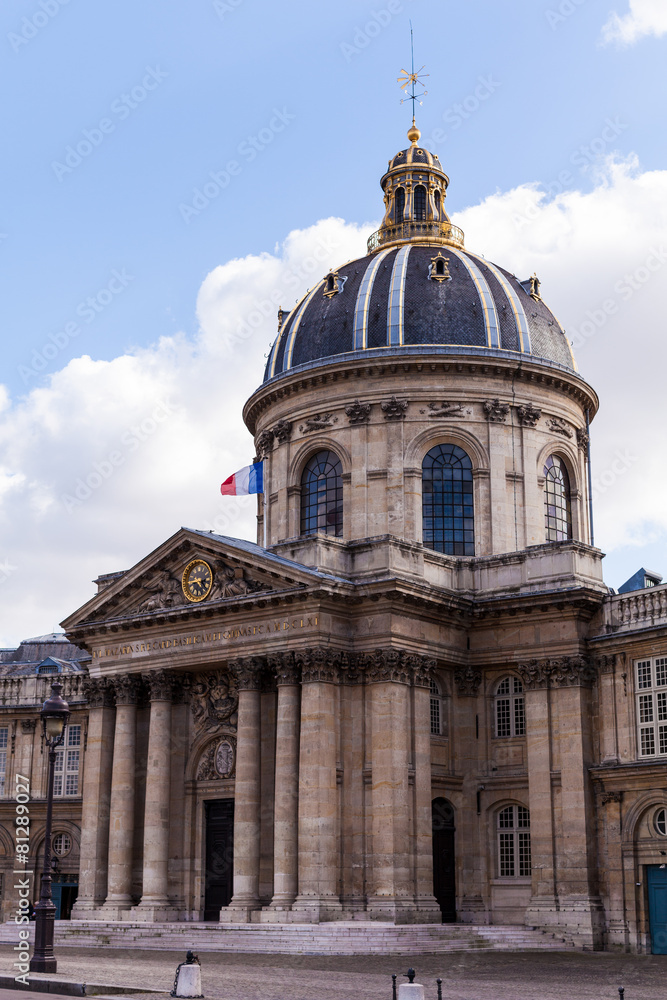 French Academy, Institut de France, Famous Landmark Paris France