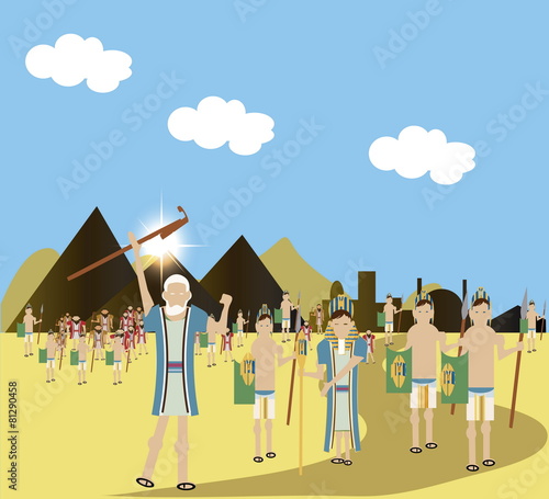 Φωτογραφία Moses Pleads with Pharaoh