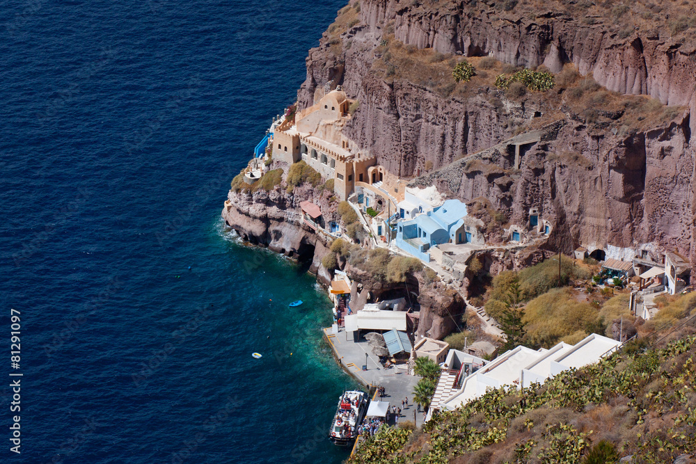 Santorini houses, Greece