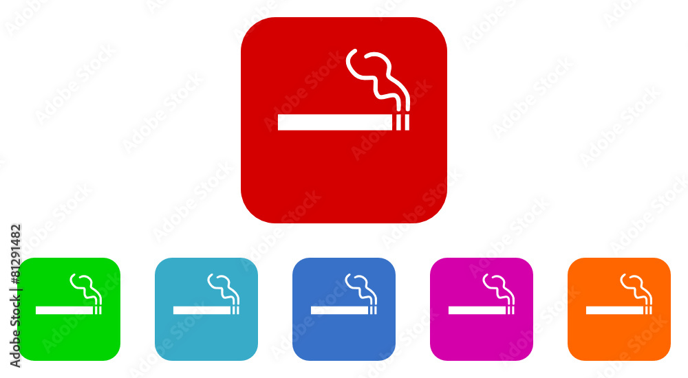 cigarette flat icon vector set cigarette flat icon vector set