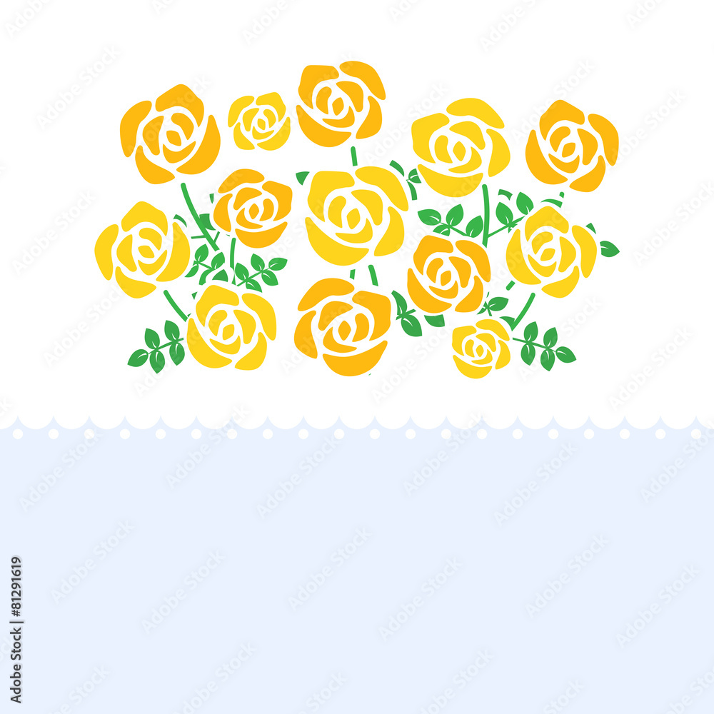 バラ　メッセージカード rose cards