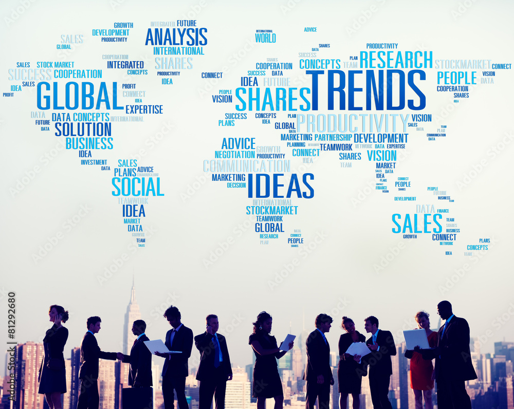 Global Shares Trends Ideas Sales Solution Expertise Concept Global Shares Trends Ideas Sales Solution Expertise Concept
