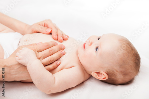 Infant stomach massage