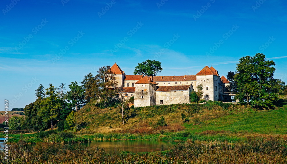 svirzh castle in ukraine