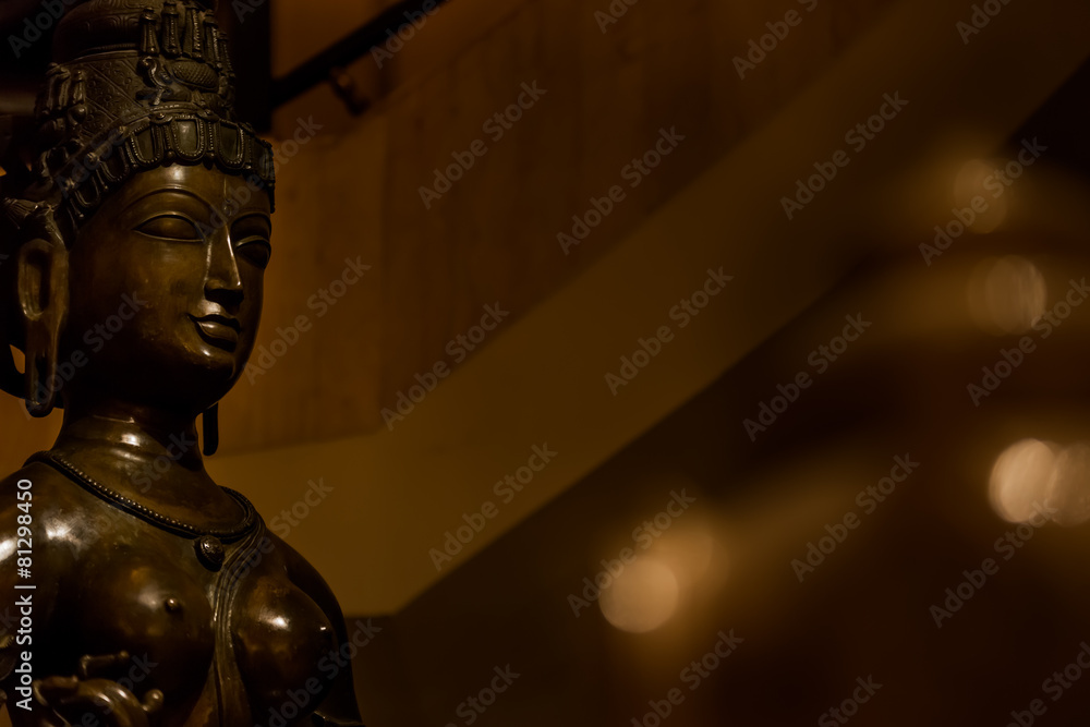 仏像の横顔 仏像の横顔