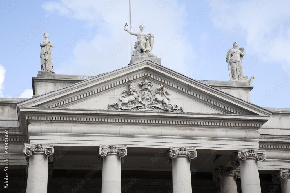 Fototapeta premium Bank of Ireland Building, Dublin, Ireland