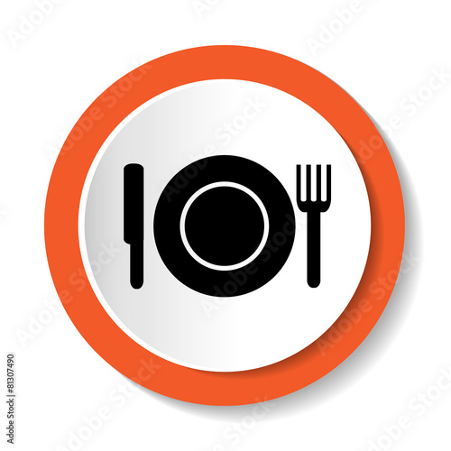Plate web icon