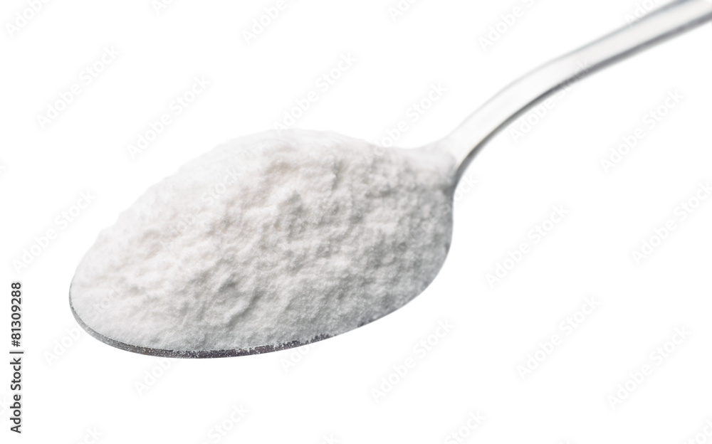 Spoon of baking soda Spoon of baking soda
