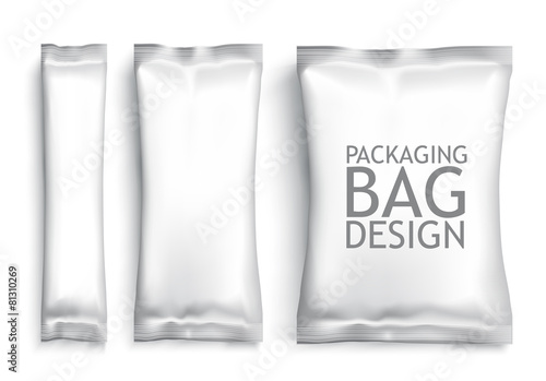 Blank Foil Food Snack