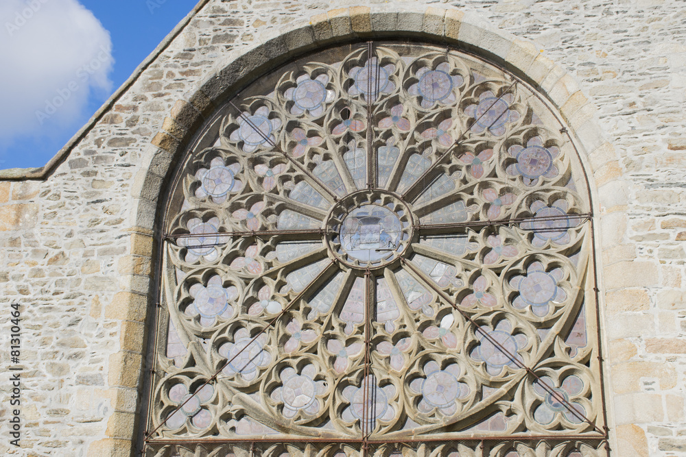 Obraz premium Rose window