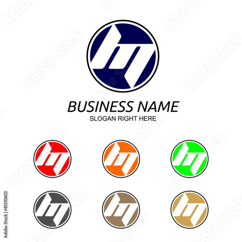 M Letter Logo Vol.5