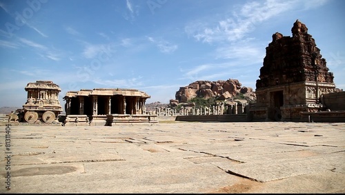 Vitala temple Hampi Karnataka India photo