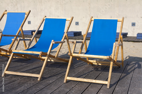 Beach chairs