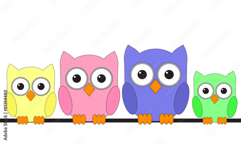 Fototapeta premium Семья