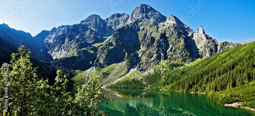 Beautiful glacial lakes in Polish Tatra mountains © Marek Kosmal