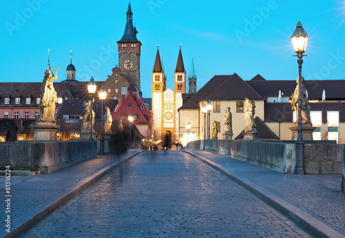 Würzburg, beautiful old bridge