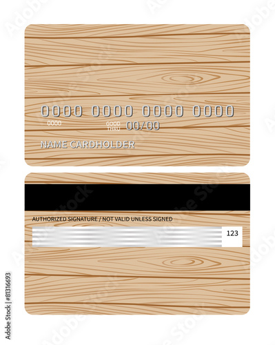 wood credit card