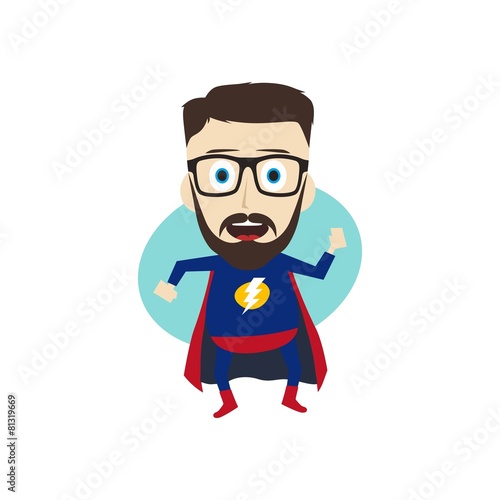 superhero cartoon