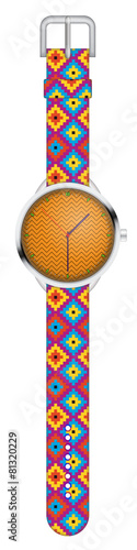 Orologio da polso moderno colorato