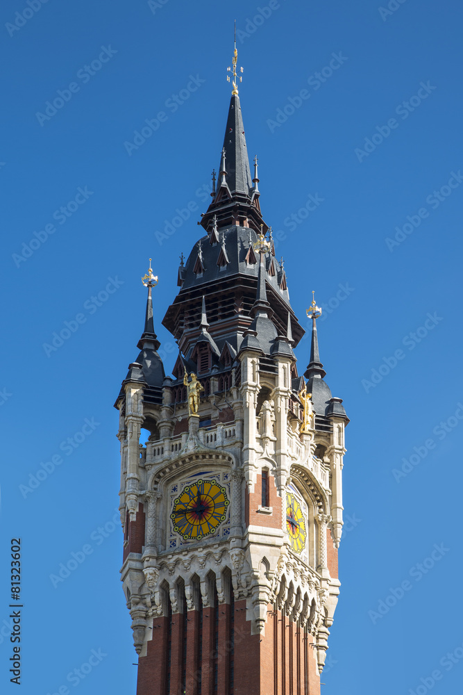 Hotel de ville, de Calais France